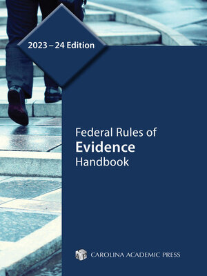 cover image of Federal Rules of Evidence Handbook